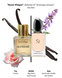 Secret Whisper - dupe Giorgio Armani Si (5ml)