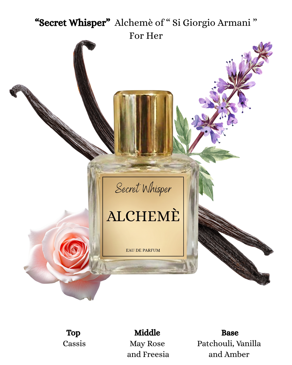 Secret Whisper - dupe Giorgio Armani Si (5ml)