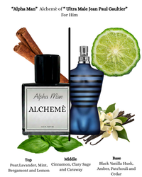 Alpha Man - dupe Jean Paul Gaultier Ultra Male (5ml)