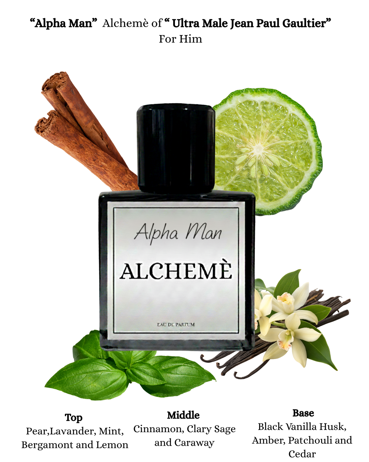 Alpha Man - dupe Jean Paul Gaultier Ultra Male (5ml)